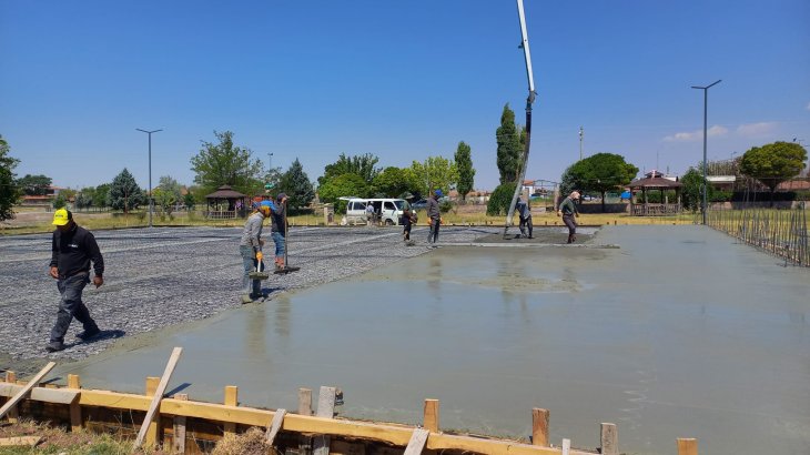 FATİH  MAHALLESİ PARKI DÜZENLEME AÇIK HAVA DÜĞÜN SALONU YAPIMI 